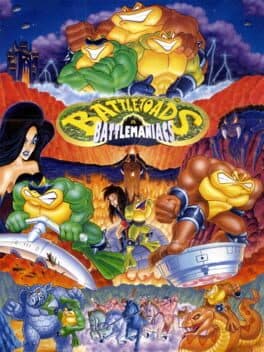 Battletoads In Battlemaniacs cover art